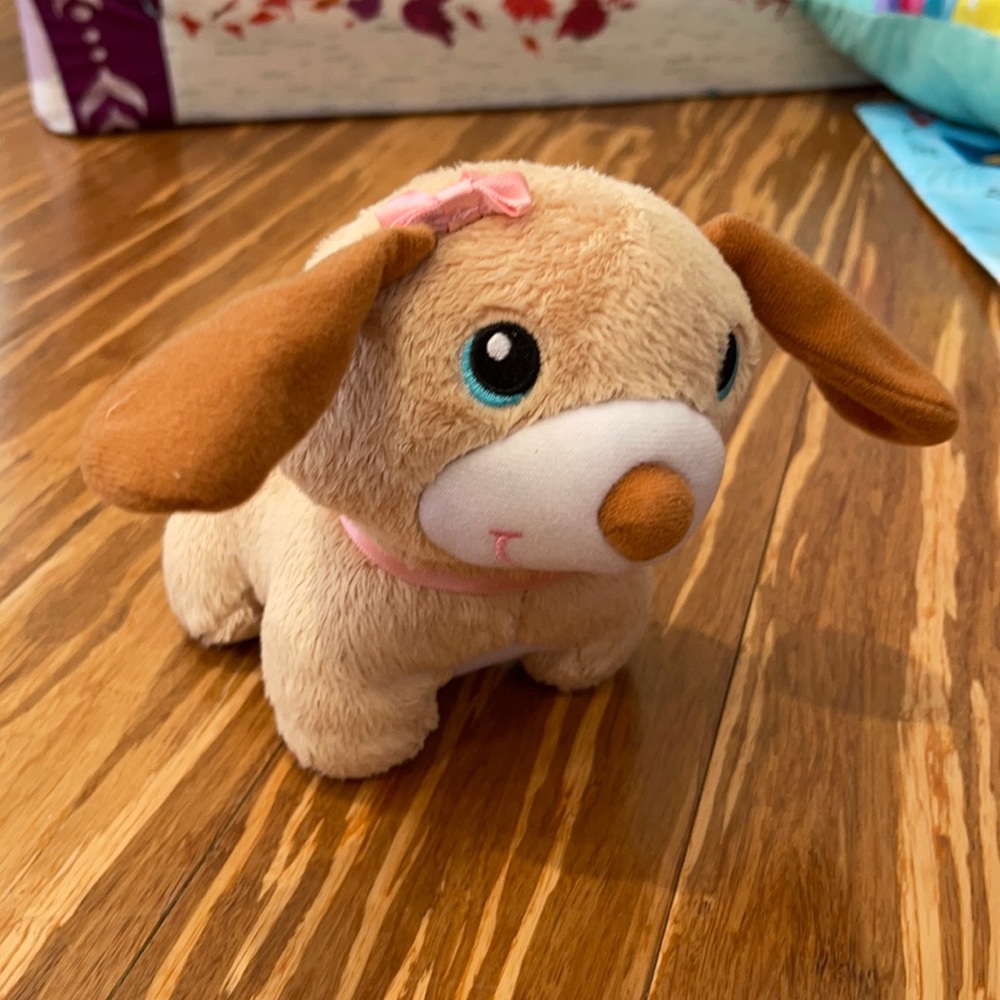 Baby dog plushie